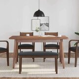  Klupa 90 cm smeđa puna drvena guma | shoptok.hr