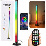 RGB LED Corner Floor Lamp Music Mode Remote Control App 90cm | Shoptok.si