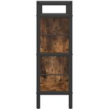  Polica Dimljeni hrast 75 x 30 x 91 cm Konstruirano drvo | shoptok.hr