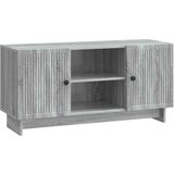 TV omarica Siva Sonoma 102 x 34,5 x 50 cm Konstruiran les, (5000238898) | Shoptok.si