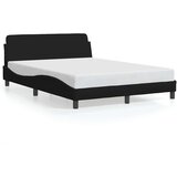  Okvir za krevet Dover crni 140x200 cm od tkanine | shoptok.hr