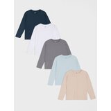 Sinsay Pamučne majice 5 pack | shoptok.hr