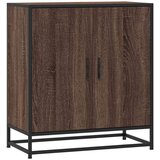 vidaXL Komoda boja hrasta 68x35x76 cm konstruirano drvo i metal | shoptok.hr