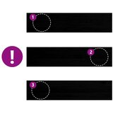 vidaXL Gazišta stepenice 2 kom tamnosmeđi 110x30x2 cm masivna hrast | shoptok.hr