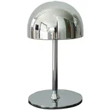 led stolna lampa s daljinskim upravljačem u srebrnoj boji s metalnim sjenilom (visina 22 cm) tim –