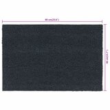  Otirači 2 kom tamnosivi 40 x 60 cm čupavi od kokosovih vlakana | shoptok.hr