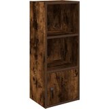 Maison Chic Knjižna omara - Knjižni regal dimljeni hrast 31x24x77 cm inženirski les, (21725481) Cene