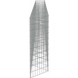  Gabionski zid od pocinčanog čelika 450 x 30 x 100 cm | shoptok.hr