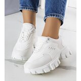 Gemre White sneakers on a chunky sole Inez | Shoptok.si