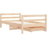  Okvir za dječji krevet s ladicama 80x160 cm od masivne borovine | Eponuda.ba