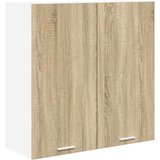 vidaXL Viseča omarica s polico Riga Sonoma hrast 80 x 31 x 80 cm | Shoptok.si