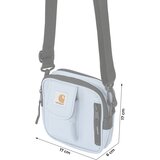 Carhartt WIP Torba za čez ramo 'Essentials' svetlo modra | Shoptok.si