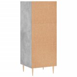  Komoda siva boja betona 34,5x32,5x90 cm od konstruiranog drva | shoptok.hr