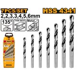 Ingco akd1075 set hss burgija za metal 7/1 super ( AKD1075 ) Cene