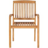Maison Chic Vrtni Jedilni stoli - Vzorci stoli 2 kosa trdna tikovina A1959, (21877494) | Shoptok.si