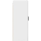 vidaXL Stenska kuhinjska omarica Visok sijaj bela 60 x 31 x 80 cm | Shoptok.si