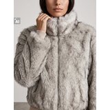 Sinsay Jakna od umjetnog krzna sa stojećim ovratnikom | shoptok.hr