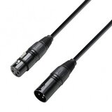Adam Hall DMX-Kabel\, moški XLR-konektor/ženski XLR-konektor\, 0\,5 m\, črne barve K3DMF0050 (20428150) | Shoptok.si