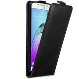 Cadorabo Ohišje, združljivo z Samsung Galaxy A5 2016 v kaviar črna - Zaščitni ovitek v obliki flipa iz gladkega umetnega usnja, (20565895) | Shoptok.si