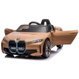 Lean_Toys Otroško akumulatorsko vozilo BMW I4 4x4 Zlata | Shoptok.si