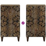  Kreveta s pohranom Smeđa 40 x 33 5 x 75 cm Čvrsto drvo manga | shoptok.hr