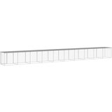  Kavez za kokoši s krovom svjetlosivi 1003x98x90 cm čelični | Eponuda.com