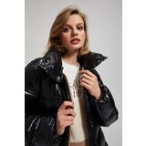 Marisse Short Quilted Black Jacket With A Hood | Eponuda.ba