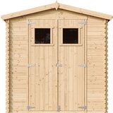 Timbela Lesena vrtna lopa - 216x206xH218 cm/ 3.53 m2 - Vrtna hiša brez podov - M343, (21873271) | Shoptok.si