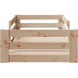  Okvir kreveta bez madraca 90 x 200 cm od masivne borovine | shoptok.hr