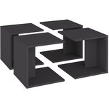  Stolići za kavu 4 kom sivi 33 x 33 x 33 cm konstruirano drvo | shoptok.hr