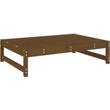 Maison Chic Vrtni stolček - Vrtni stoli za noge medeno rjav 120x80 cm trdna borovina JS907, (21878716) Cene