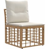 Set vanjskih sofa 8 kom. Prirodna i krema bijela Poliester | shoptok.hr