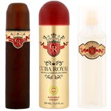 Cuba Royal darilni set toaletna voda 100 ml + deodorant 200 ml + vodica po britju 100 ml za moške | Shoptok.si