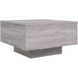 vidaXL klubska mizica siva sonoma 55x55x31 cm inženirski les | Shoptok.si