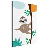 Artgeist Slika Na Platnu Happy Sloth Cene