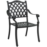  Set od 4 Crna Lijevani aluminij 6-sjedalni Višenamjenski | shoptok.hr