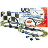  Trkaća staza s 2 automobila 168 cm x 68 cm - šarena Cijene