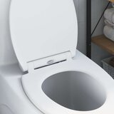 vidaXL Bijela Plastika Standard WC sjedište Ostalo Moderno | shoptok.hr