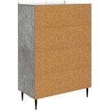  Kreveta Betonska siva 66 x 34,5 x 97 cm Konstruirano drvo | shoptok.hr