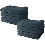 Today Kopalniške brisače in rokavice za umivanje Serviettes de toilette en coton denim 10 pièces Modra Cene