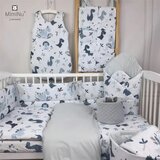 MimiNu Standard posteljina 5 dijelna 120x90 cm, Dino | shoptok.hr