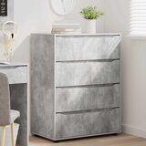  Ormari za skladištenje Betonski sivi 80 x 48 x 105 cm | shoptok.hr