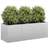 vidaXL Sadilica 120x40x40 cm od pocinčanog čelika Cijene