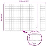vidaXL Evropska Ograja 1.2 x 10 m Pocinkano Jeklo | Shoptok.si