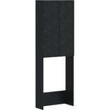  Kabinetska WC DELFT Crna 66 x 25,5 x 190 cm Konstruirano drvo | shoptok.hr