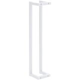 vidaXL stalak za ručnike bijeli 12,5 x 12,5 x 60 cm čelični | shoptok.hr