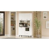 Hanah home Komoda RE7-W, 120x205x35.5 cm, Prljavo bijela | Eponuda.ba