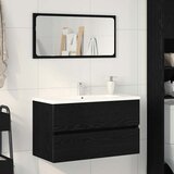  Kupaonski ormarić za sudoper Crni hrast 80 x 38,5 x 45 cm | shoptok.hr