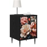  Noćni ormar BORNE Crni hrast 36 x 33 x 51 cm Konstruirano drvo | shoptok.hr
