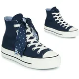 Visoke superge CHUCK TAYLOR ALL STAR LIFT Modra
